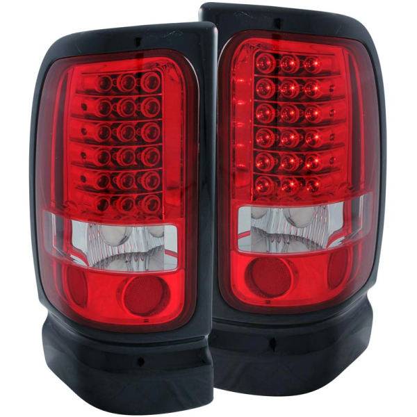 Image 1 for Anzo 311052 Red/Clear LED Tail Lights