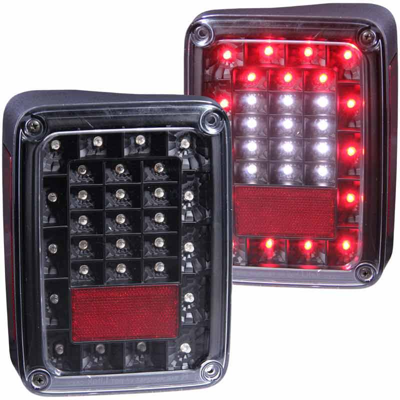 Anzo 311212 Black LED Tail Lights XDP