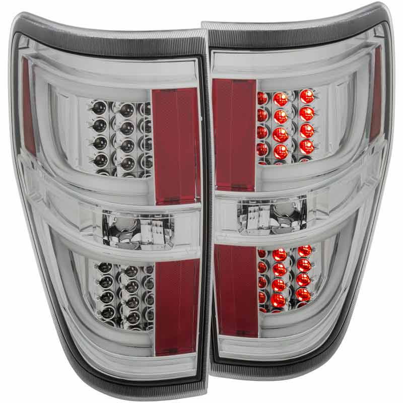 Anzo 311259 Chrome LED Tail Lights XDP