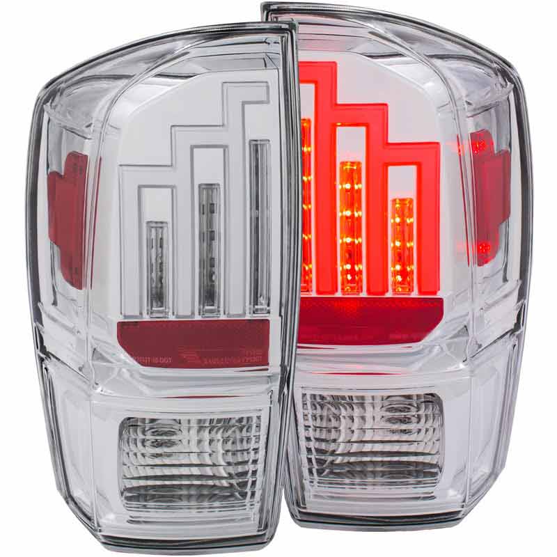 Anzo 311283 Chrome LED Tail Lights XDP