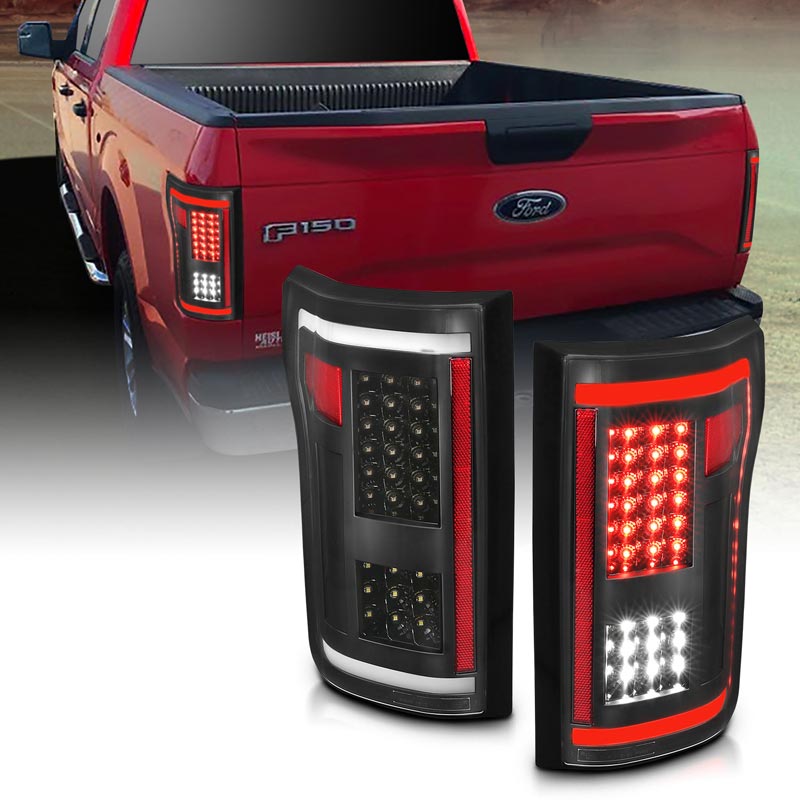 Anzo 311285 Black LED Tail Lights XDP