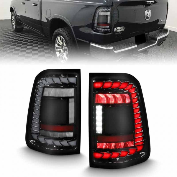  ライト Anzo 311477 Black LED Tail Lights With Sequential Turn Signal | XDP