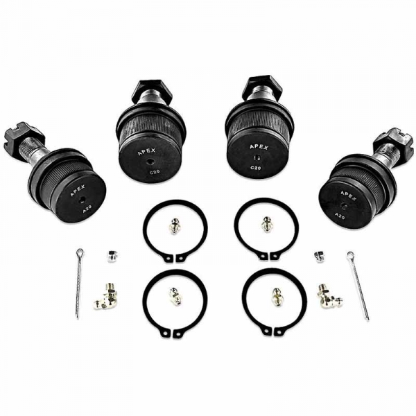 Apex Chassis KIT104 Extreme Duty Upper And Lower Ball Joint Kit | XDP