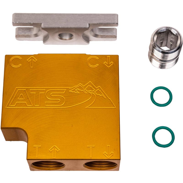 Image 1 for ATS 3100052464 Thermal Bypass Valve Upgrade With Billet Filter Coupler