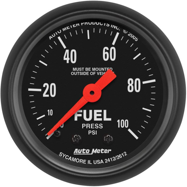 Image 1 for Auto Meter Z-Series Fuel Pressure Gauge 2612