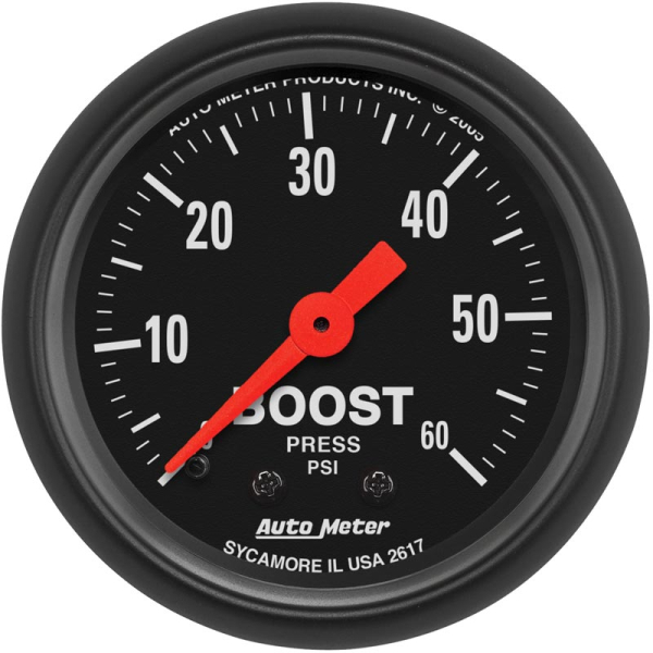 Image 1 for Auto Meter Z-Series Boost Gauge 2617
