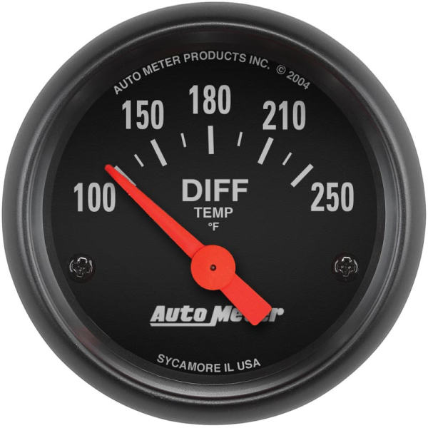 Image 1 for Auto Meter Z-Series Differential Temp Gauge 2636