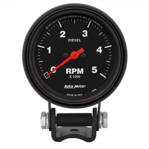 Image 1 for Auto Meter 2888 Z-Series 2-5/8" Mini Diesel Tachometer