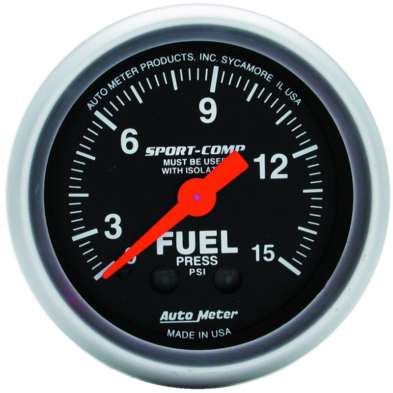 Auto Meter 3313 Fuel Pressure Gauge XDP