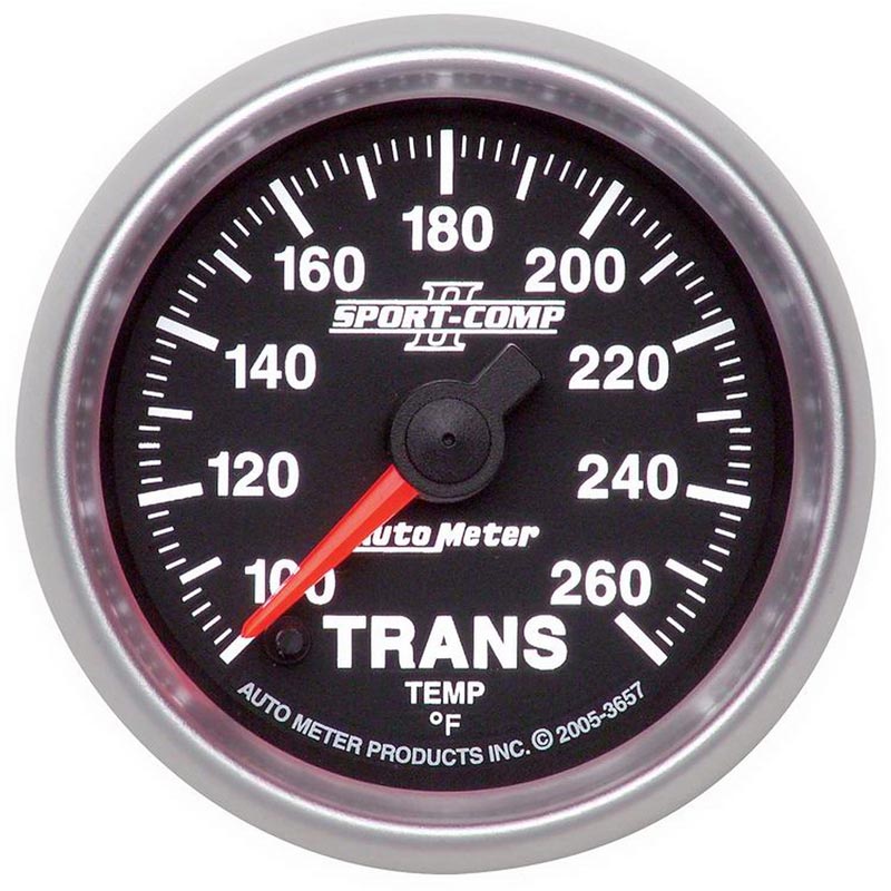 Auto Meter 3657 II Transmission Temp Gauge XDP