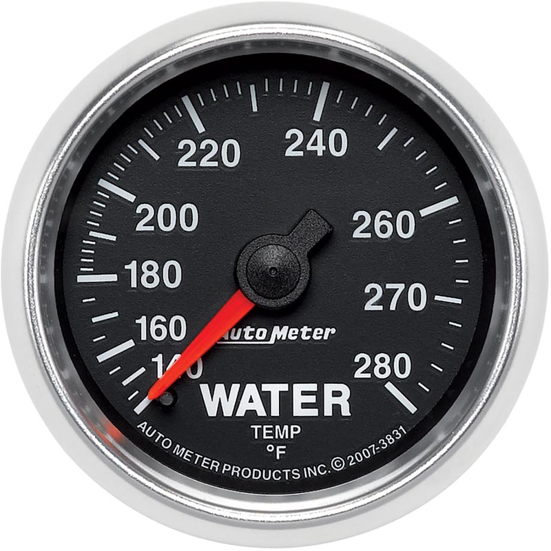 Auto Meter 3831 GS Series Water Temp Gauge XDP