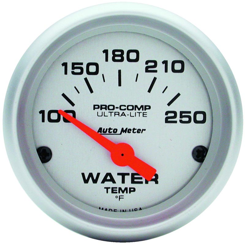 Auto Meter 4337 UltraLite Water Temp Gauge XDP
