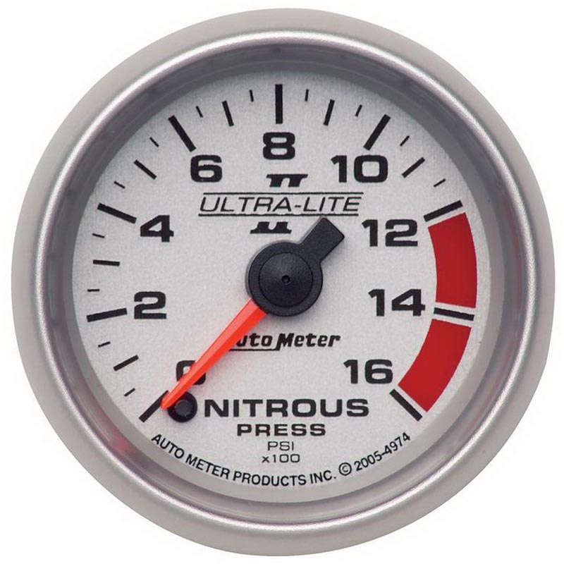 Auto Meter 4974 UltraLite II Nitrous Pressure Gauge XDP
