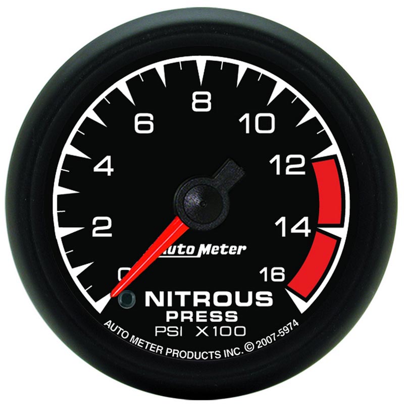 Auto Meter 5974 ES Series Nitrous Pressure Gauge XDP