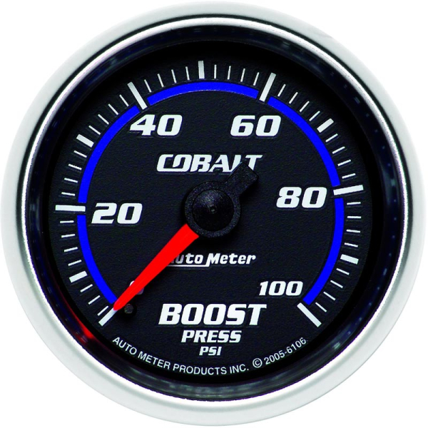 Image 1 for Auto Meter Cobalt Series Boost Gauge 6106