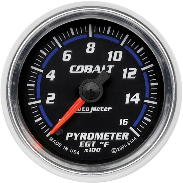 Image 1 for Auto Meter Cobalt Series Pyrometer Kit 6144