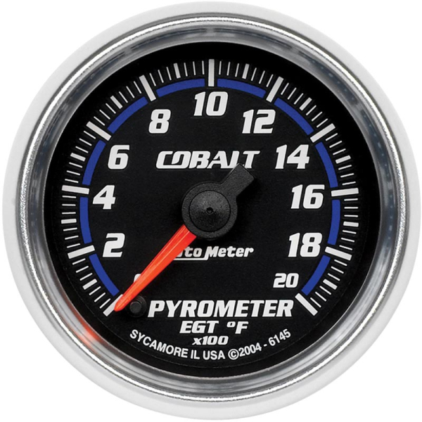 Image 1 for Auto Meter Cobalt Series Pyrometer Gauge 6145