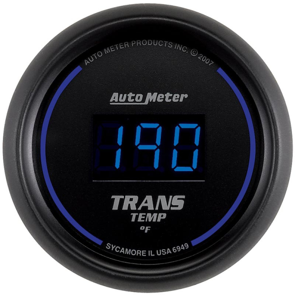 Image 1 for Auto Meter 6949 Cobalt Digital Transmission Temp. Gauge