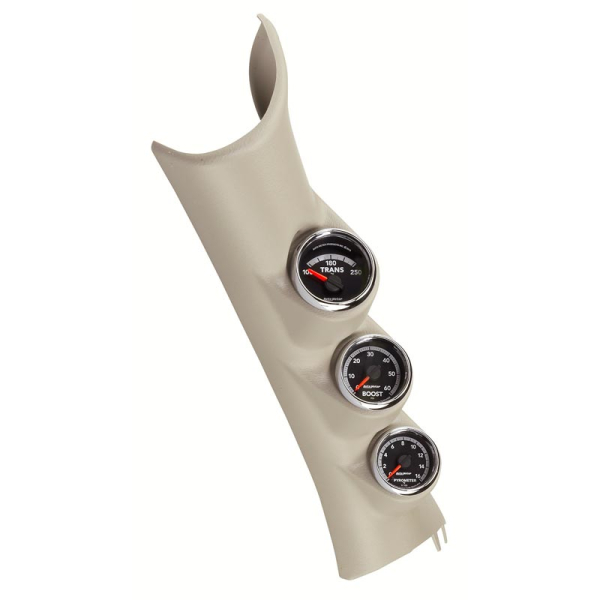 Image 1 for Auto Meter 7089 Triple Pillar Factory Match Gauge Kit
