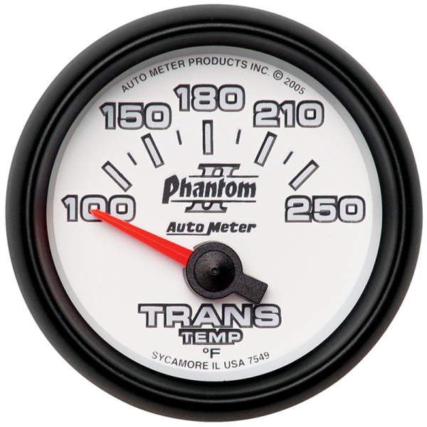 Image 1 for Auto Meter Phantom II Series Transmission Temp. Gauge 7549