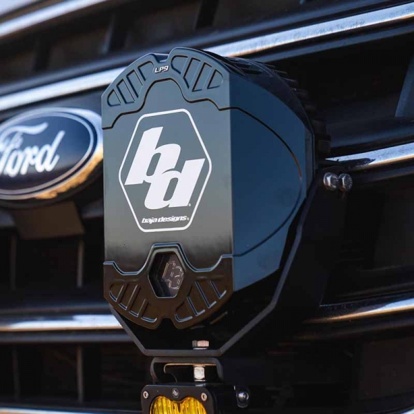 Baja Designs 328001 LP9 Black Single Rock Guard | XDP