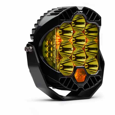 Image 1 for Baja Designs 330011 LP9 Racer Edition Amber Spot LED Pod Light