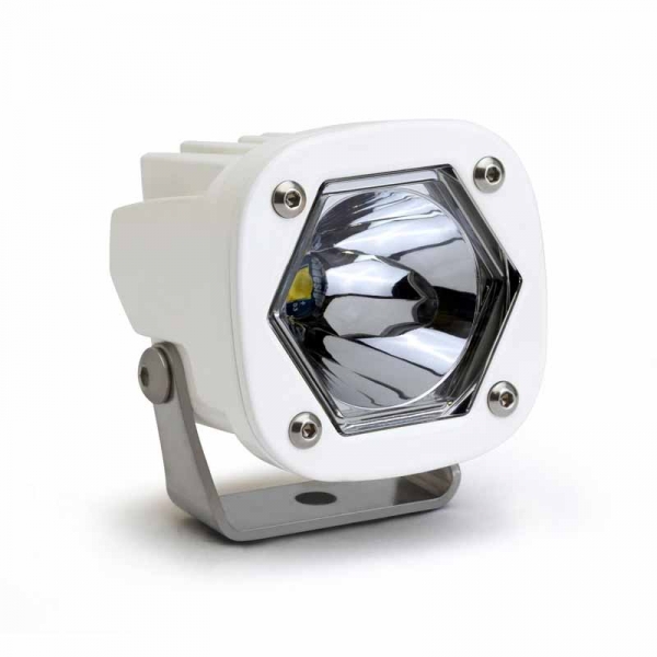 Image 1 for Baja Designs 380001WT S1 Clear Spot LED Pod Light