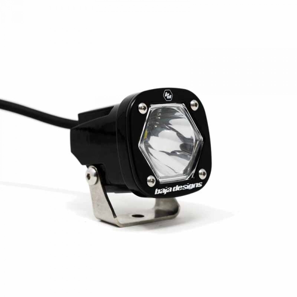 Image 1 for Baja Designs 380001 S1 Clear Spot LED Pod Light