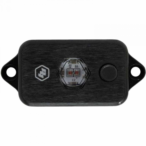 Image 1 for Baja Designs 398054 Red LED Dome Light With Switch