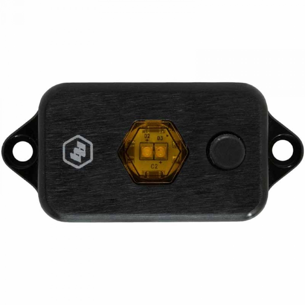 Image 1 for Baja Designs 398057 Amber LED Dome Light With Switch
