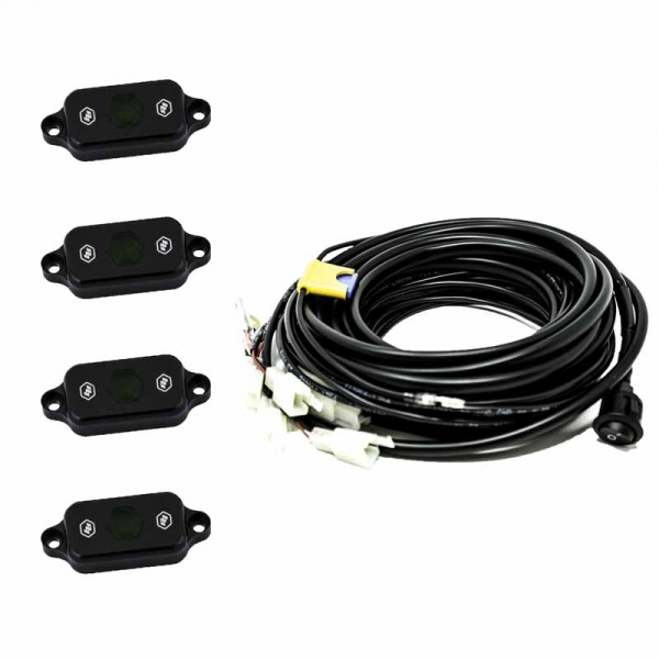 Image 1 for Baja Designs 447057 Universal Green LED Rock Light Kit