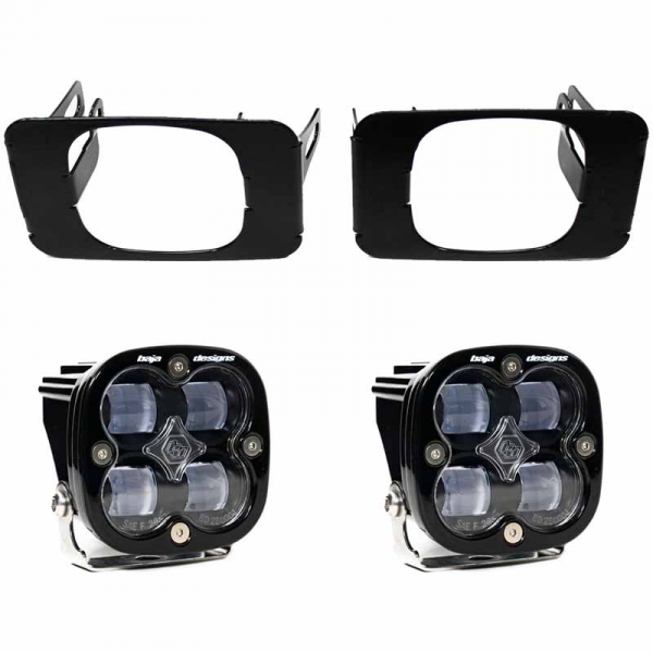 Image 1 for Baja Designs 447618 Squadron SAE Clear Fog LED Pocket Light Kit
