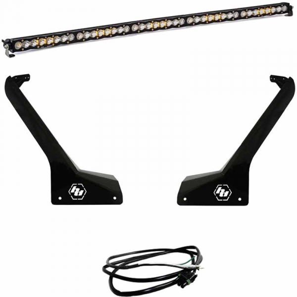 Image 1 for Baja Designs 447665UP S8 50" Roof Mount LED Light Kit (Upfitter Wiring)