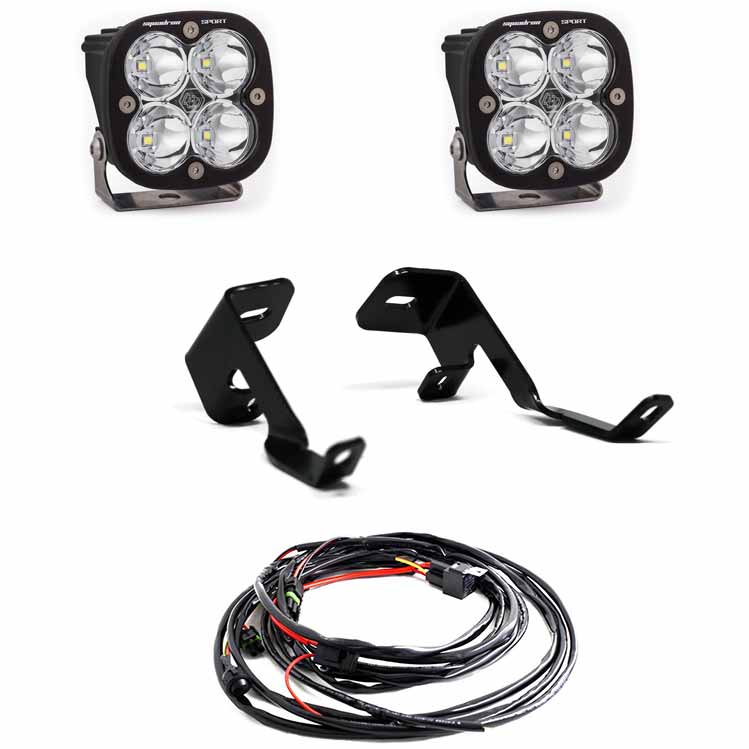 Baja Designs 2007-2013 GM Silverado/Sierra Squadron Pro Lights A-Pillar Kit main image 0