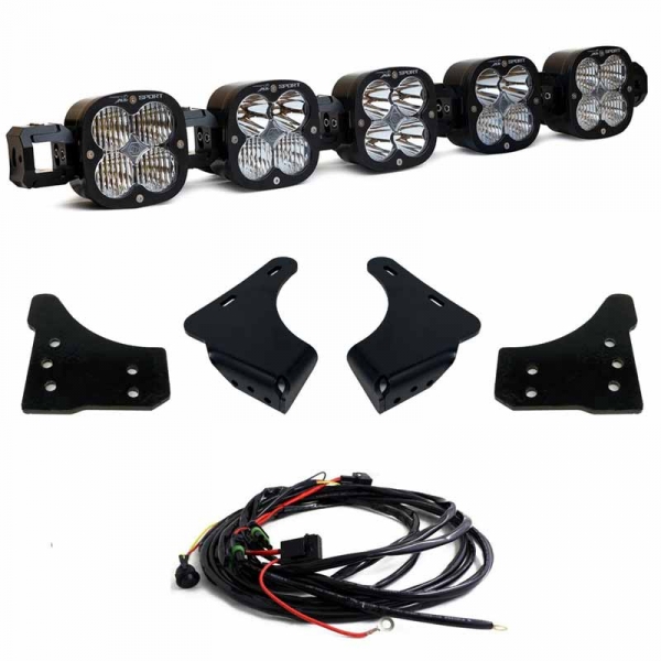 Image 1 for Baja Designs 447691 XL Linkable Bumper LED Light Kit (Toggle Wiring)