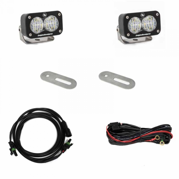 Image 1 for Baja Designs 447741UP S2 Sport Dual Reverse LED Light Kit (Upfitter Wiring)