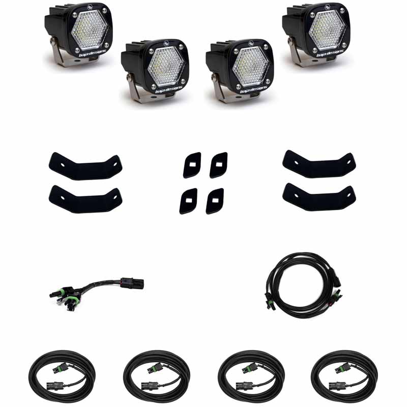 Baja Designs 447862 S1 Roof Rack Rail Kit XDP