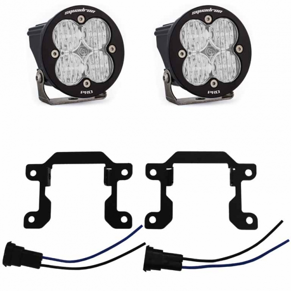 Image 1 for Baja Designs 448034 Squadron Sport Clear Fog LED Pocket Light Kit