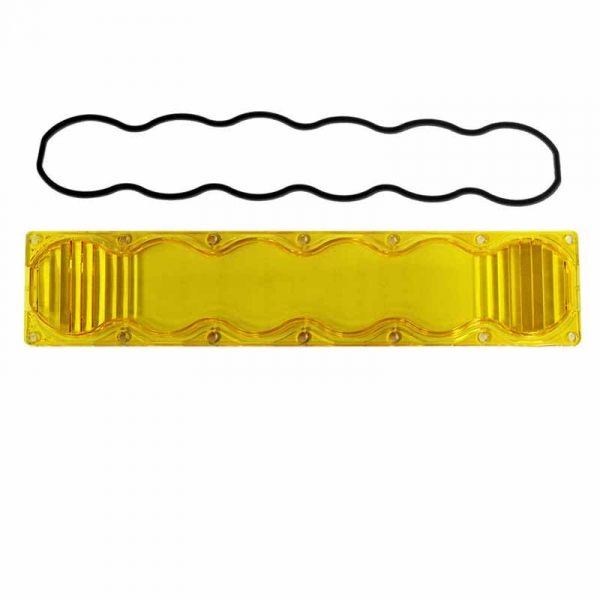 Image 1 for Baja Designs 458117 OnX6 Amber Driving/Combo Light Bar Lens Kit