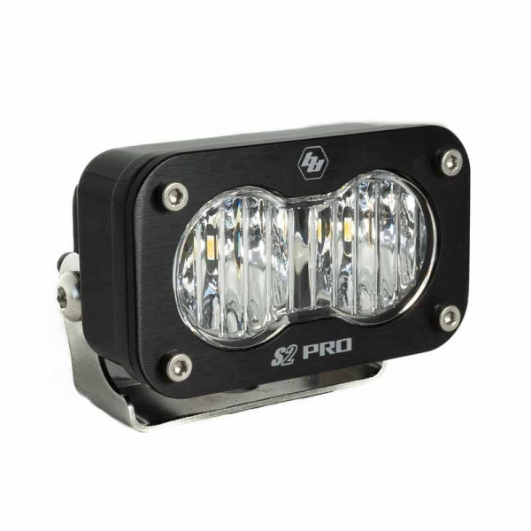 Image 1 for Baja Designs 480005 S2 Pro Clear Wide Cornering LED Pod Light