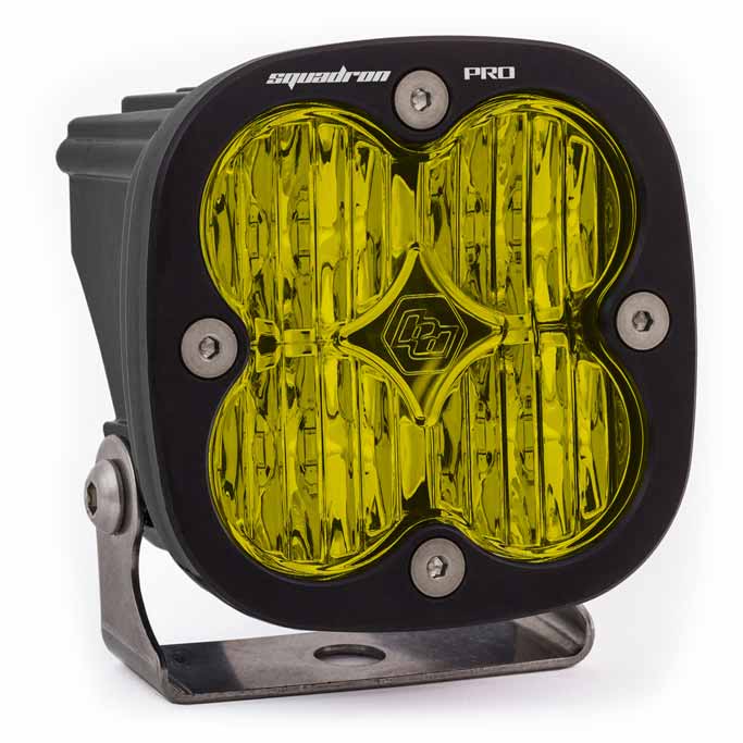 Baja Designs Squadron Pro Spot LED Light (Amber) (Pair
