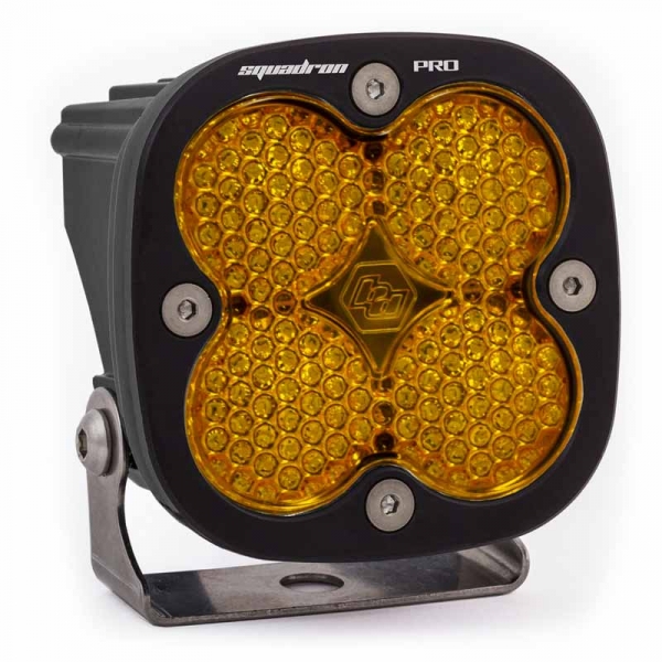 Image 1 for Baja Designs 490016 Squadron Pro Amber Work/Scene LED Pod Light