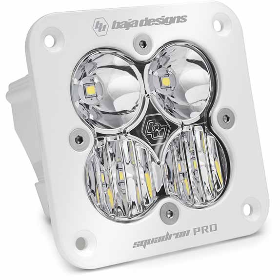 Image 1 for Baja Designs 491003WT Squadron Pro Combo LED Flush Mount Light