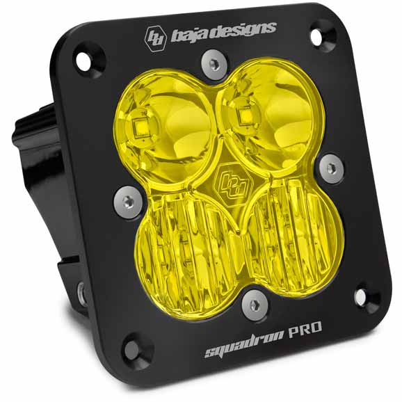 Image 1 for Baja Designs 491013 Squadron Pro Amber Combo LED Flush Mount Light