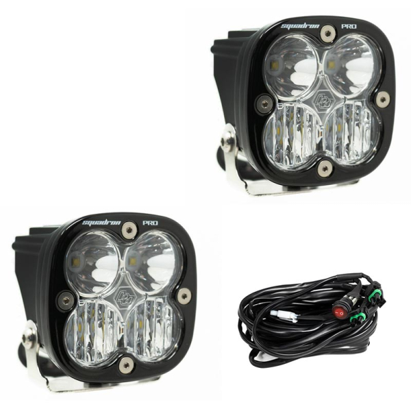 Image 1 for Baja Designs 497803 Squadron Pro Combo Beam LED Pod Light - Pair