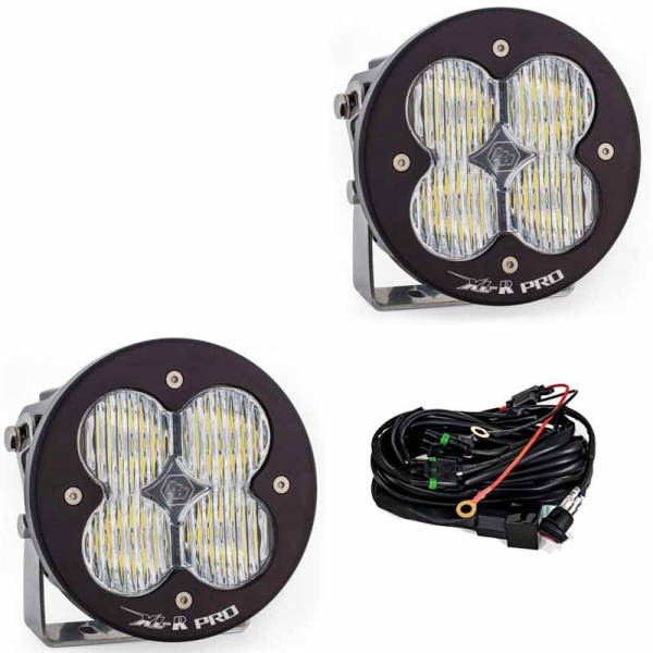 Image 1 for Baja Designs 537805 XL-R Pro Clear Wide Cornering LED Pod Light - Pair