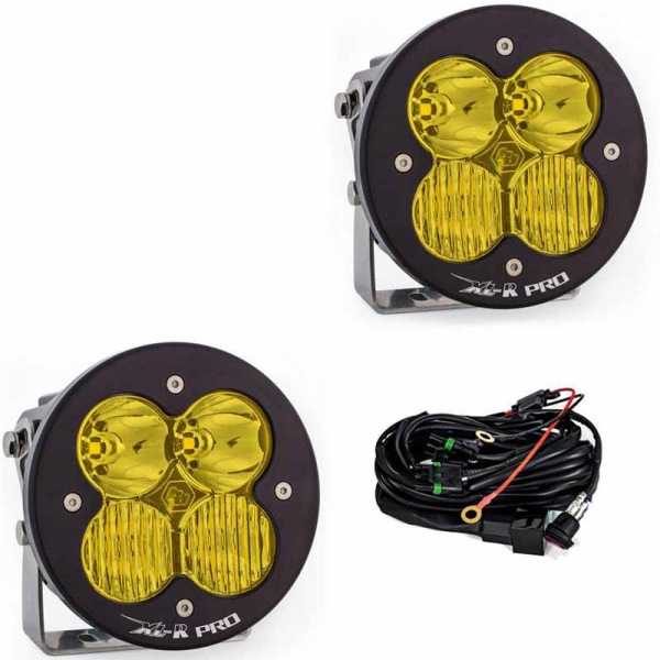 Image 1 for Baja Designs 537813 XL-R Pro Series Amber Combo Beam LED Pod Light