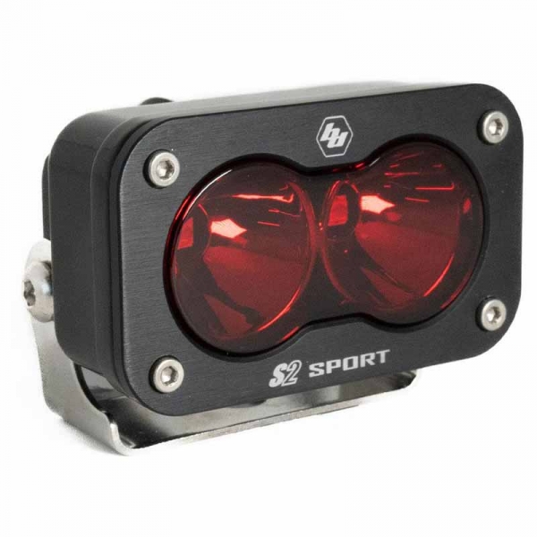 Image 1 for Baja Designs 540001RD S2 Sport Red Spot LED Pod Light