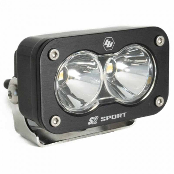 Image 1 for Baja Designs 540001 S2 Sport Clear Spot LED Pod Light