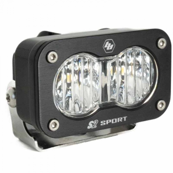 Image 1 for Baja Designs 540005 S2 Sport Clear Wide Cornering LED Pod Light